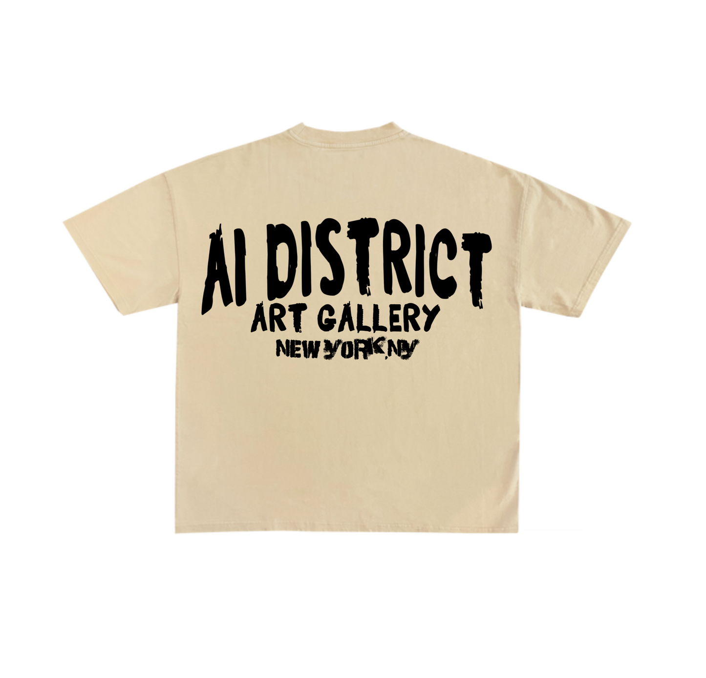 ART GALLERY TEE (CREAM)